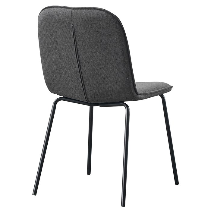  Стул Adrian темно-серого цвета - лучшие Обеденные стулья в INMYROOM