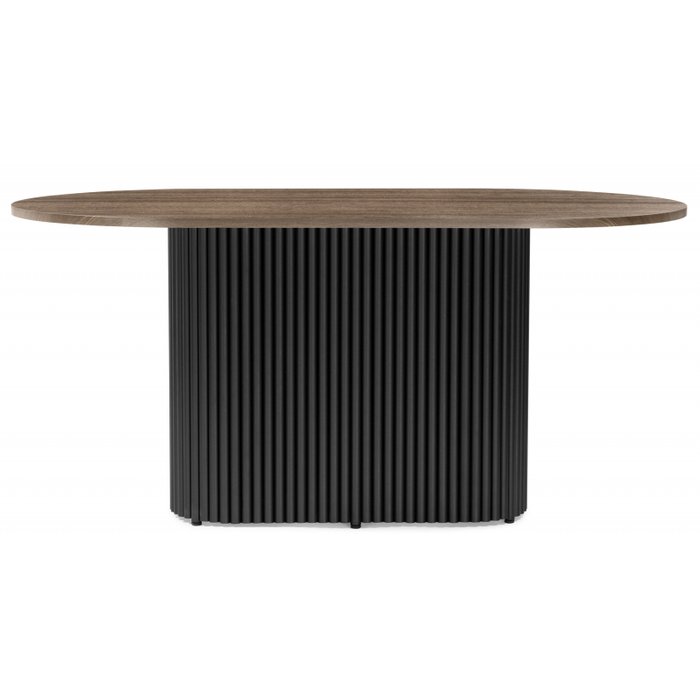 Обеденный стол Барон О 90х160 коричневого цвета - купить Обеденные столы по цене 34100 Обеденный стол Барон О 90х160 коричневого цвета - купить Обеденные столы по цене 34100