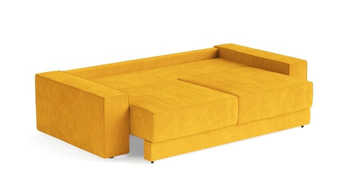 Диван-кровать Модесто желтого цвета - лучшие Прямые диваны в INMYROOM