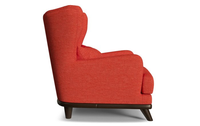 Кресло Оскар dream красного цвета - лучшие Интерьерные кресла в INMYROOM