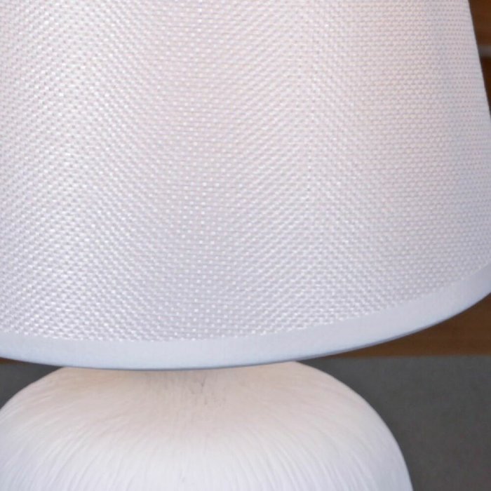 Настольная лампа 98570-0.7-01 WT (ткань, цвет белый) - лучшие Настольные лампы в INMYROOM