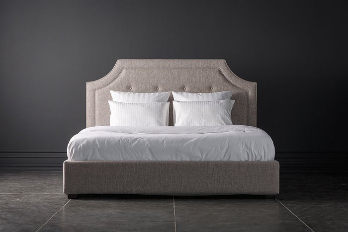Кровать Мэнсфилд декорированное капитоне 160х200 см - купить Кровати для спальни по цене 94500.0