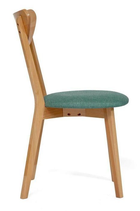 Обеденный стул Maxi бирюзового цвета - лучшие Обеденные стулья в INMYROOM