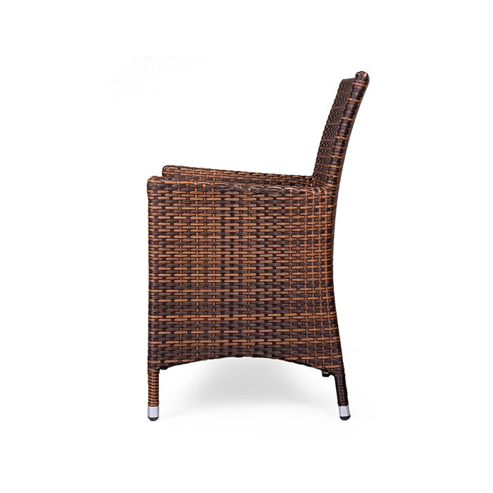 Кресло Rattan коричневого цвета - лучшие Садовые кресла в INMYROOM