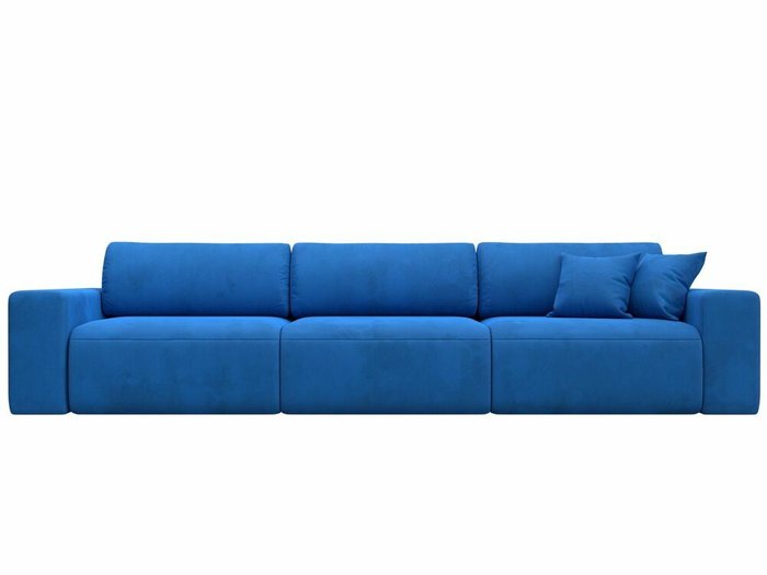 Диван-кровать Лига 036 Классик Лонг темно-голубого цвета - купить Прямые диваны по цене 96999.0