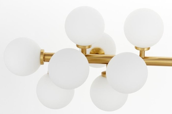 Подвесной светильник Marsiada бело-бронзового цвета - лучшие Подвесные люстры в INMYROOM