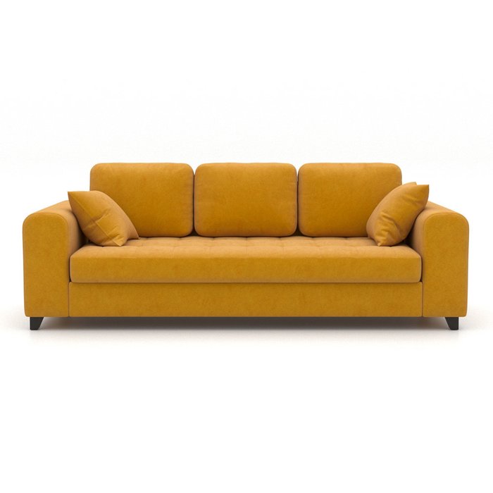 Диван-кровать Vittorio EKL трехместный желтый