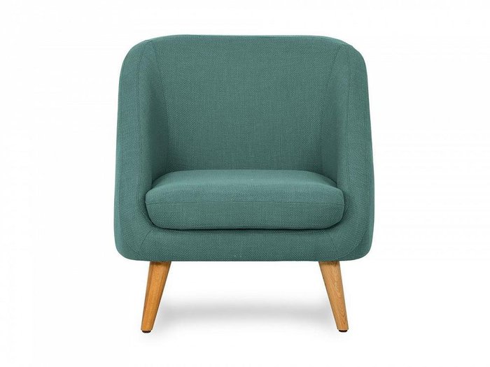 Кресло Corsica сине-зеленого цвета - купить Интерьерные кресла по цене 23900.0