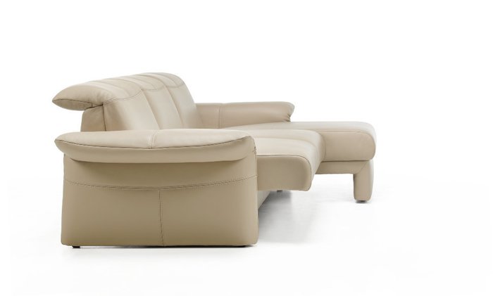 Угловой диван-кровать Zelos бежевого цвета - лучшие Угловые диваны в INMYROOM