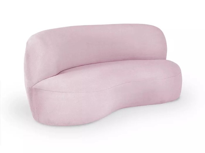 Диван Patti М светло-розового цвета - купить Прямые диваны по цене 102330.0