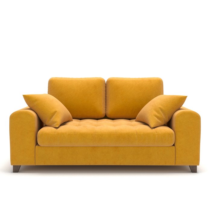 Диван-кровать Vittorio MT двухместный желтый