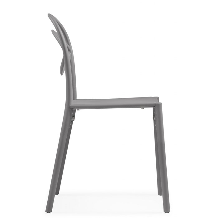 Обеденный стул Simple серого цвета - лучшие Обеденные стулья в INMYROOM