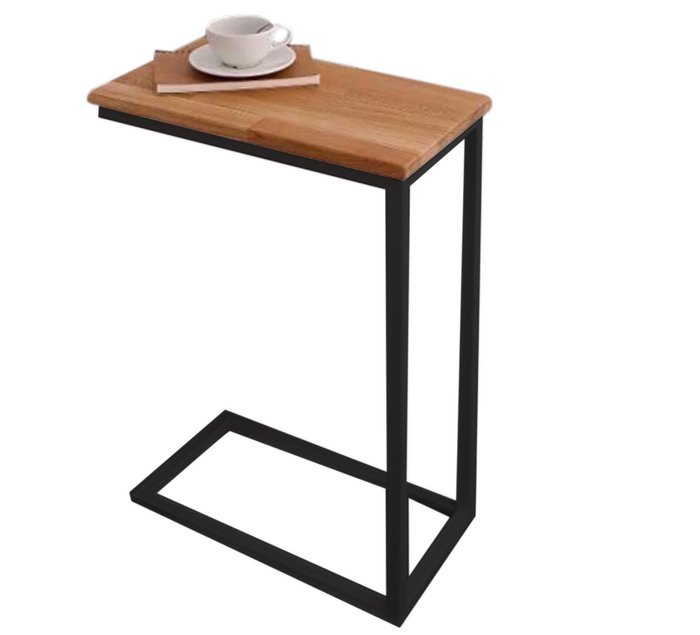 Кофейный стол Бристоль черно-коричневого цвета - купить Кофейные столики по цене 7990.0