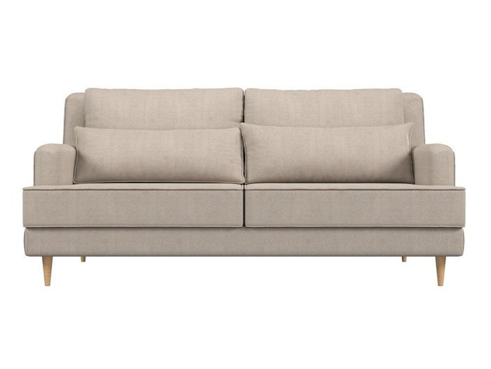 Прямой диван Джерси бежевого цвета - купить Прямые диваны по цене 40999.0