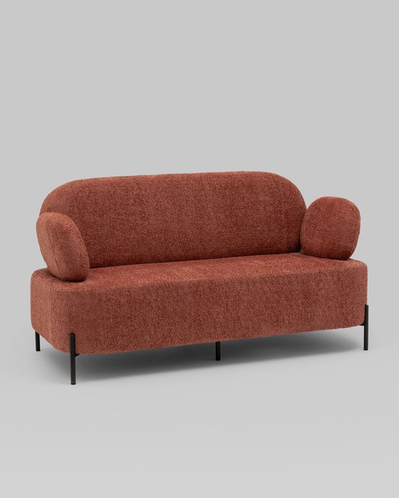 Диван Кэнди кораллового цвета - купить Прямые диваны по цене 46105.0 Диван Кэнди кораллового цвета - купить Прямые диваны по цене 46105.0