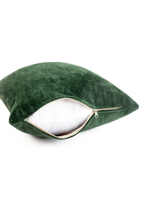 Декоративная подушка Opera 45х45 зеленого цвета - купить Декоративные подушки по цене 1302.0