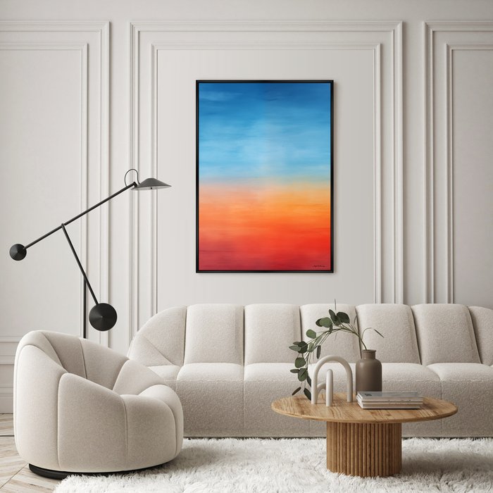 Репродукция картины Cocktail sky, No 1, 2024г. - лучшие Картины в INMYROOM