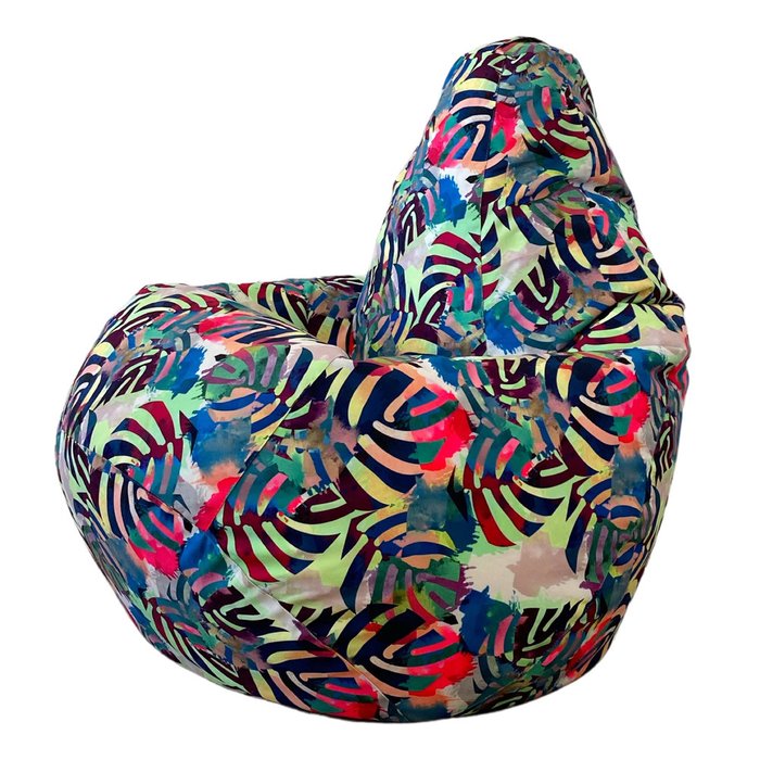 Кресло-мешок Груша Малибу XL в обивке из велюра
