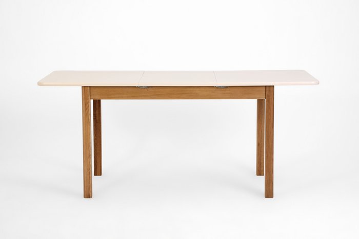 Раздвижной обеденный стол Оникс бежевого цвета - купить Обеденные столы по цене 57200.0
