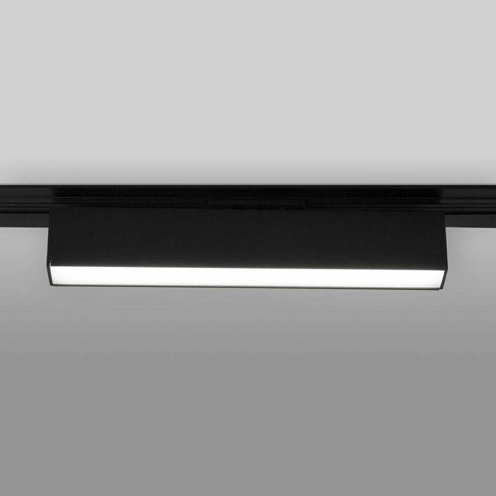 Трековый светодиодный светильник X-Line для однофазного шинопровода черного цвета - купить Трековые светильники по цене 3850.0