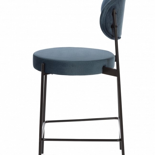 Полубарный стул Arbol синего цвета - купить Барные стулья по цене 21115.0