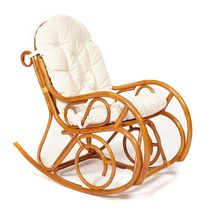 Кресло-качалка MIlano светло-коричневого цвета