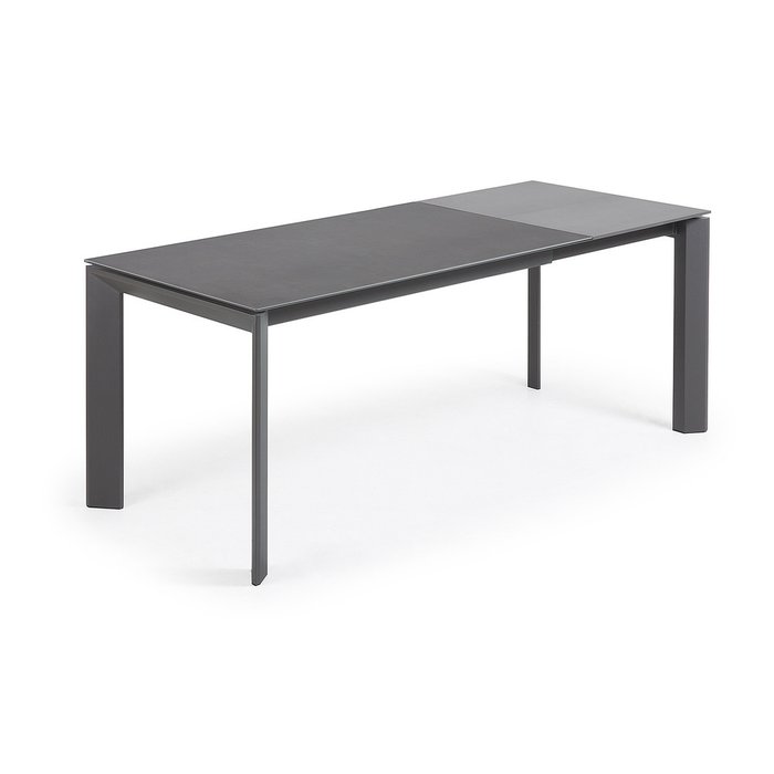 Раздвижной обеденный стол Atta серого цвета - купить Обеденные столы по цене 208990.0