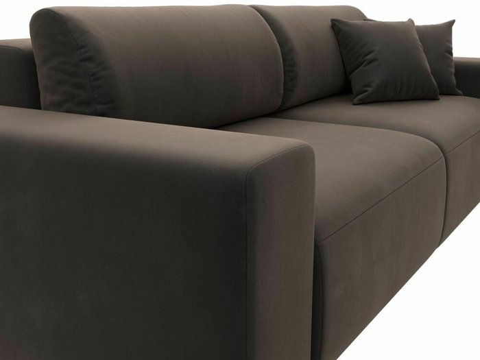 Диван-кровать Лига 036 Классик темно-коричневого цвета - лучшие Прямые диваны в INMYROOM