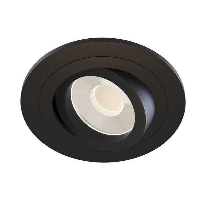 Встраиваемый светильник Atom черного цвета - купить Встраиваемые споты по цене 970.0