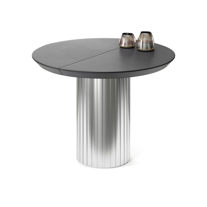 Обеденный стол раздвижной Дорс на серебояном основании - лучшие Обеденные столы в INMYROOM
