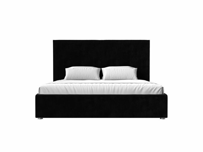 Кровать Аура 180х200 черного цвета с подъемным механизмом - купить Кровати для спальни по цене 90999.0