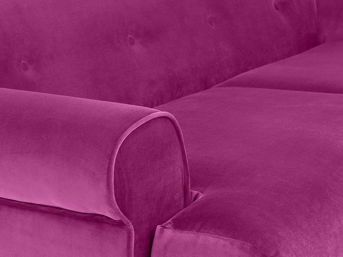 Диван Italia пурпурного цвета  - лучшие Прямые диваны в INMYROOM