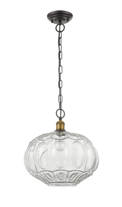 Подвесной светильник Helen с плафоном из стекла  - купить Подвесные светильники по цене 13676.0