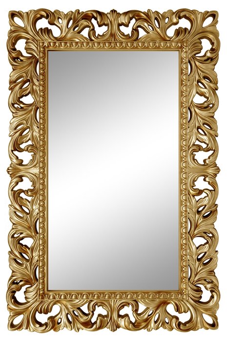 Настенное зеркало Анника Золото с патиной