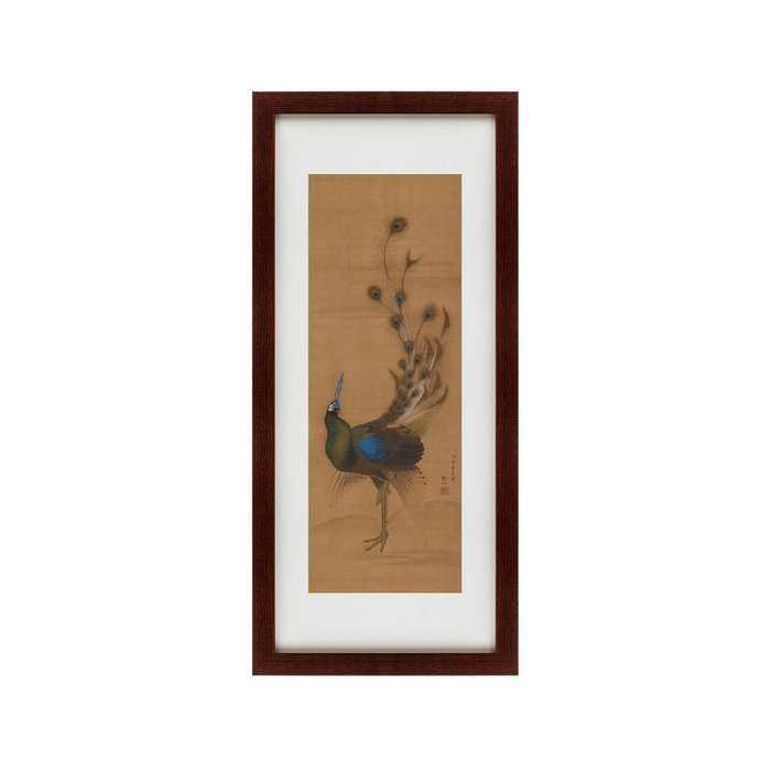 Картина Павлин  литография 18 век  - купить Картины по цене 6490.0