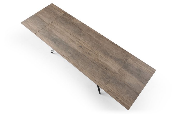 Обеденный раскладной стол Parma М коричневого цвета - лучшие Обеденные столы в INMYROOM