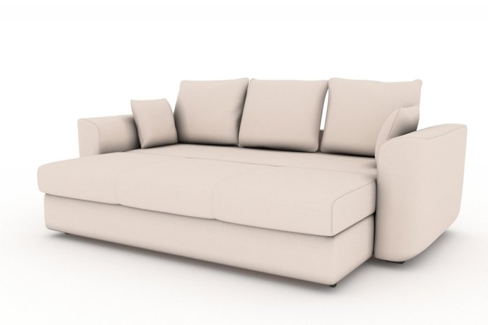 Прямой диван-кровать Stamford бежевого цвета - купить Прямые диваны по цене 15500.0