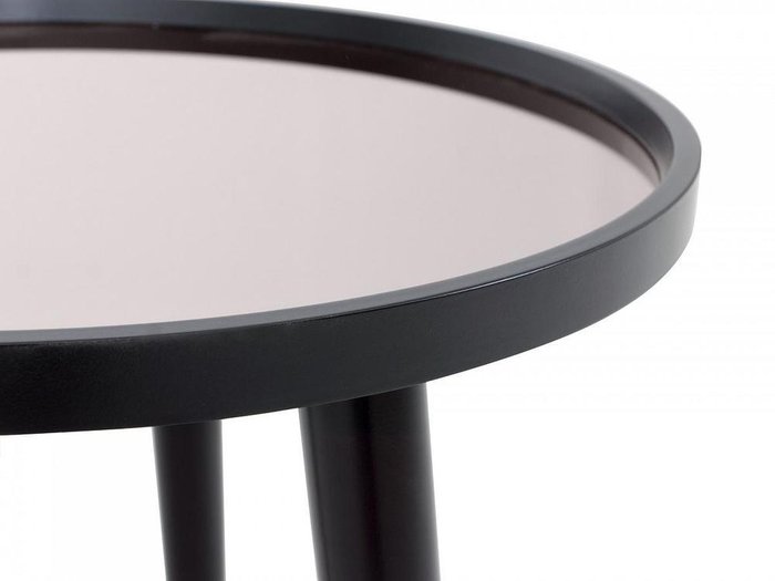 Стол кофейный Focus с зеркальной столешницей бронзового цвета - лучшие Кофейные столики в INMYROOM