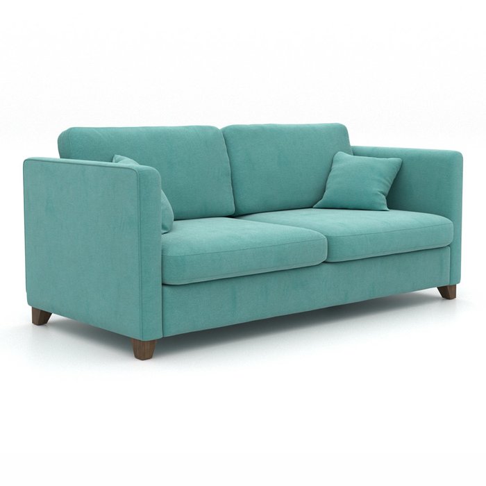Диван Bari MT L голубого цвета - купить Прямые диваны по цене 59900.0