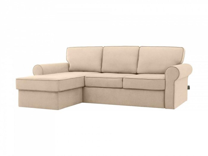 Угловой диван-кровать Murom бежевого цвета - купить Угловые диваны по цене 115830.0