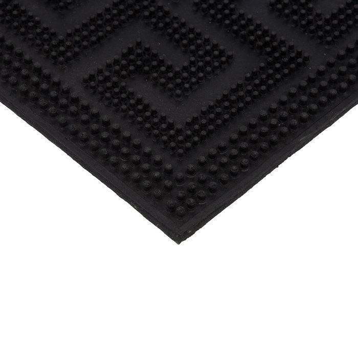 Коврик придверный Welcome 40х60 черного цвета - лучшие Придверные коврики в INMYROOM