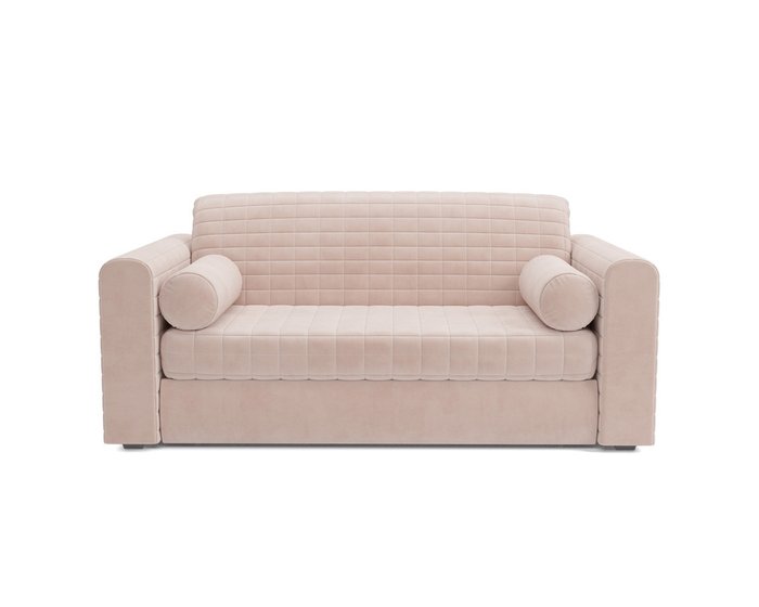Диван-кровать Барон 5 светло-бежевого цвета - купить Прямые диваны по цене 35190.0