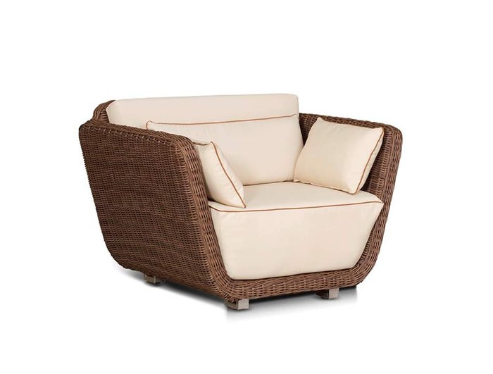 Кресло "Ривьера"  коричневое - купить Садовые кресла по цене 85466.0