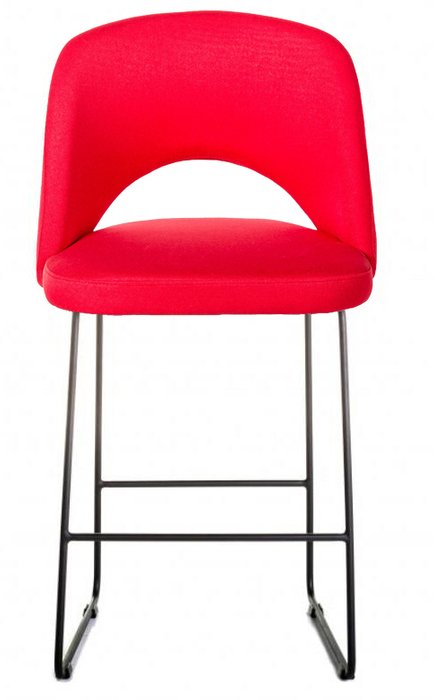 Барный стул Lars красного цвета - лучшие Барные стулья в INMYROOM