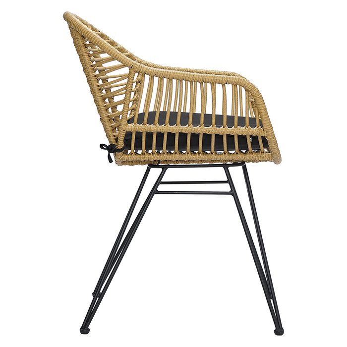 Садовый стул Vetle бежевого цвета - лучшие Садовые стулья в INMYROOM