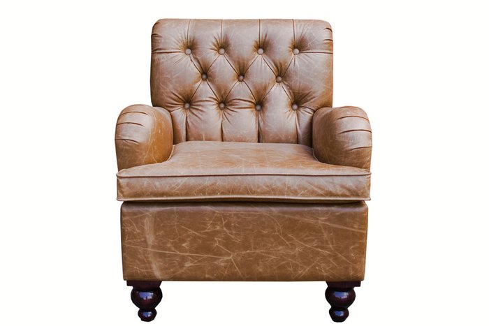 Кресло Jioso коричневого цвета - купить Интерьерные кресла по цене 28470.0