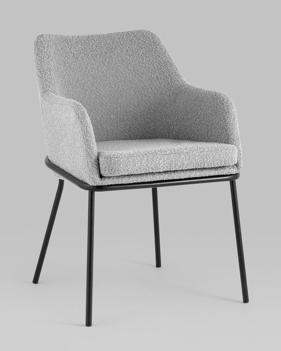Стул Кози серого цвета - купить Обеденные стулья по цене 10990.0