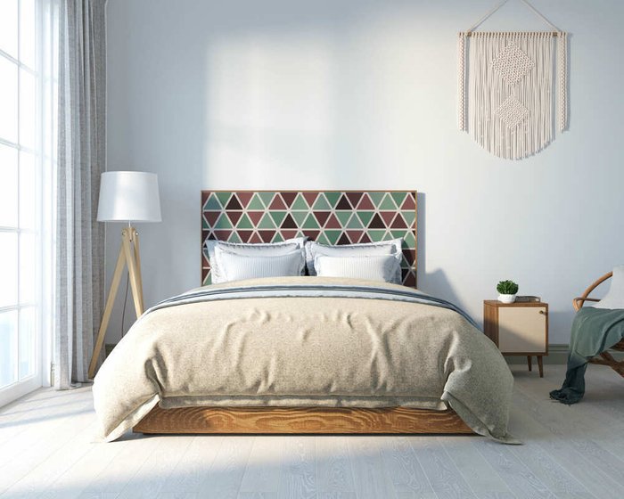 Кровать Berber 160х200 принт 26 - купить Кровати для спальни по цене 52182.0