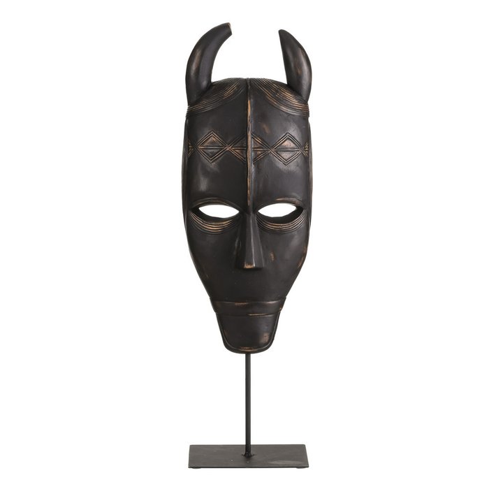 Декор настольный Mask черного цвета