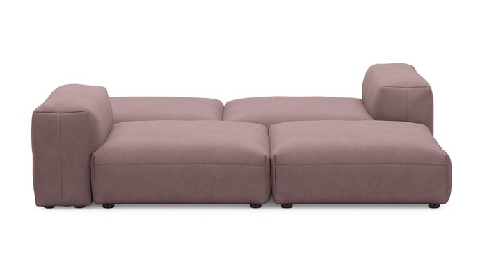 Диван Фиджи темно-розового цвета - лучшие Прямые диваны в INMYROOM